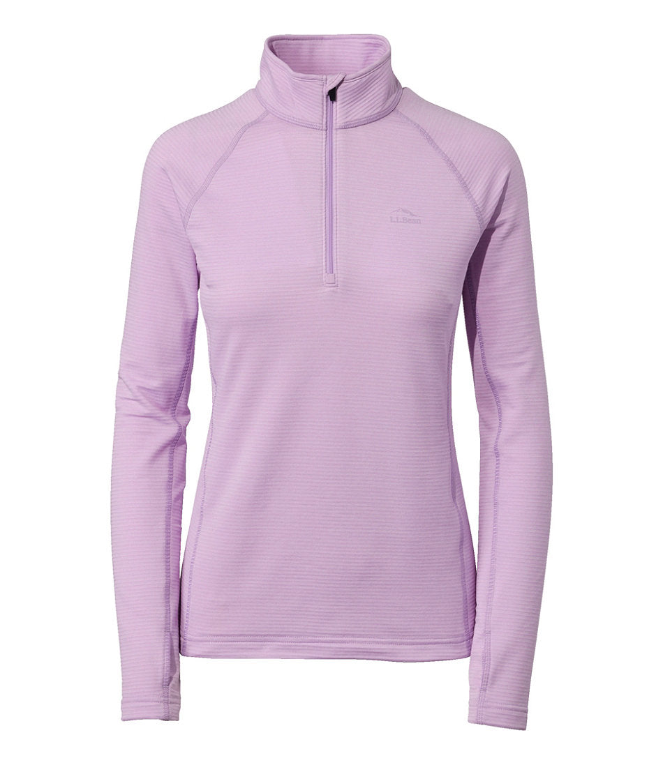 Women's Midweight Base Layer Crew Top, 1/4 Zip | L.L.Bean discount