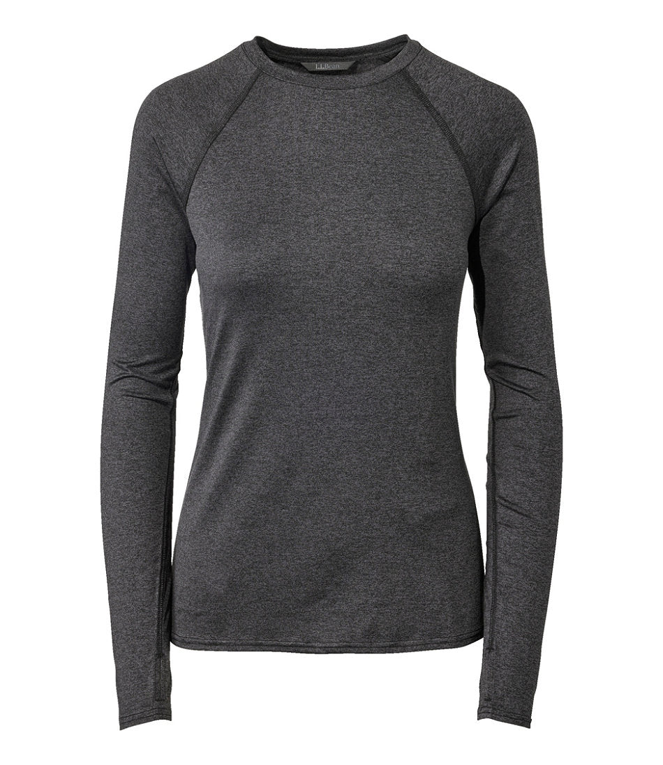 Women's Simple Soft Base Layer, Crew | L.L.Bean sale