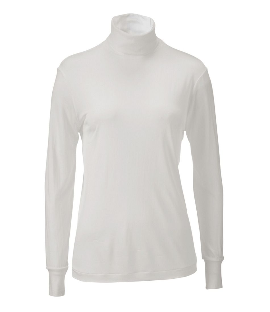 Women's Silk Underwear, Turtleneck | L.L.Bean online
