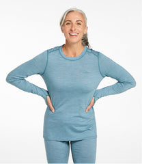 Women's Cresta Ultralight 150 Crew Top, Stripe | L.L.Bean on sale