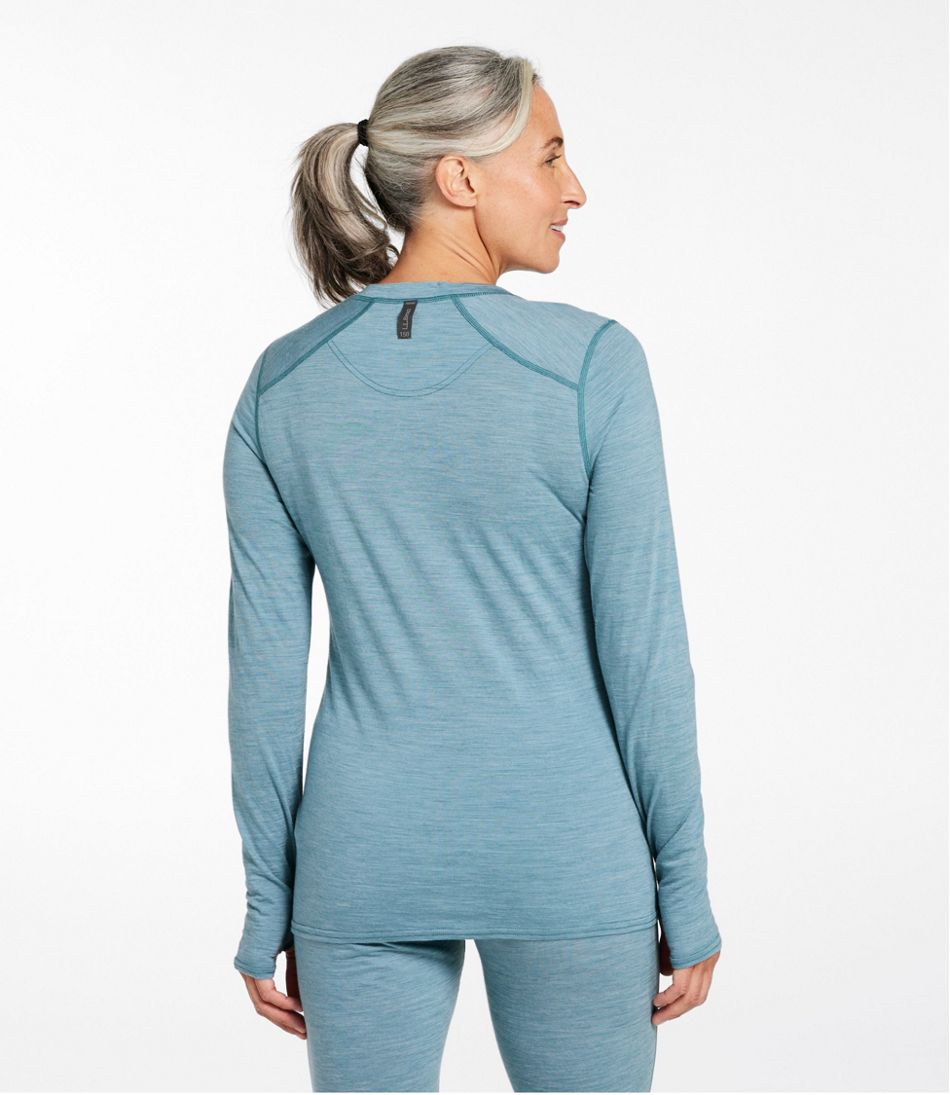 Women's Cresta Ultralight 150 Crew Top, Stripe | L.L.Bean on sale