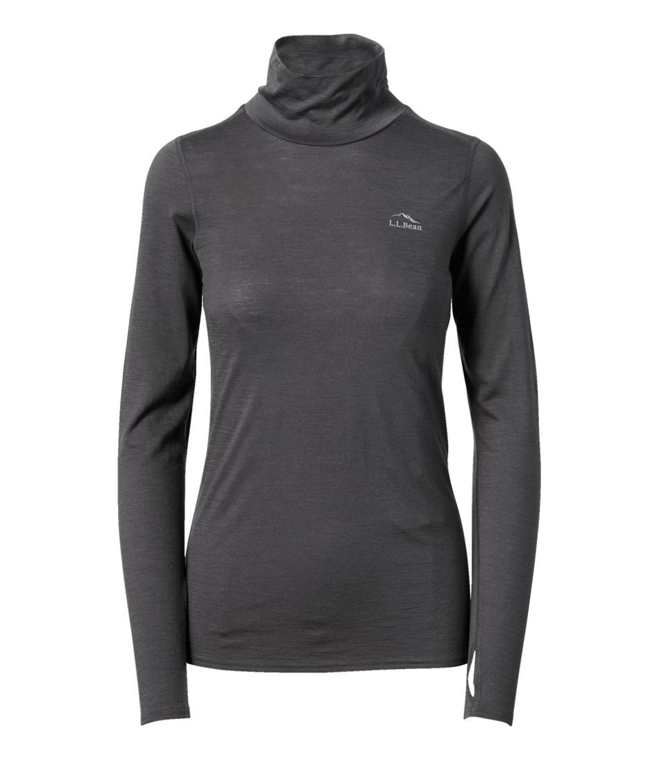 Women's Cresta Wool Ultralight 150 Turtleneck | L.L.Bean US