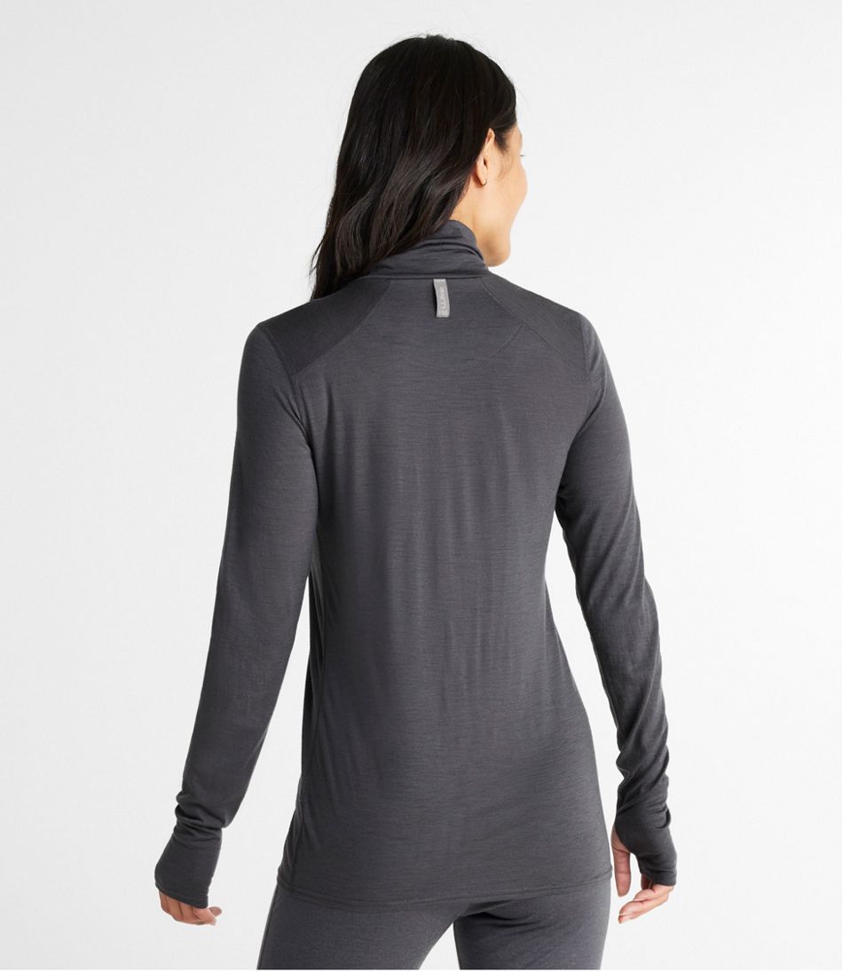 Women's Cresta Wool Ultralight 150 Turtleneck | L.L.Bean US