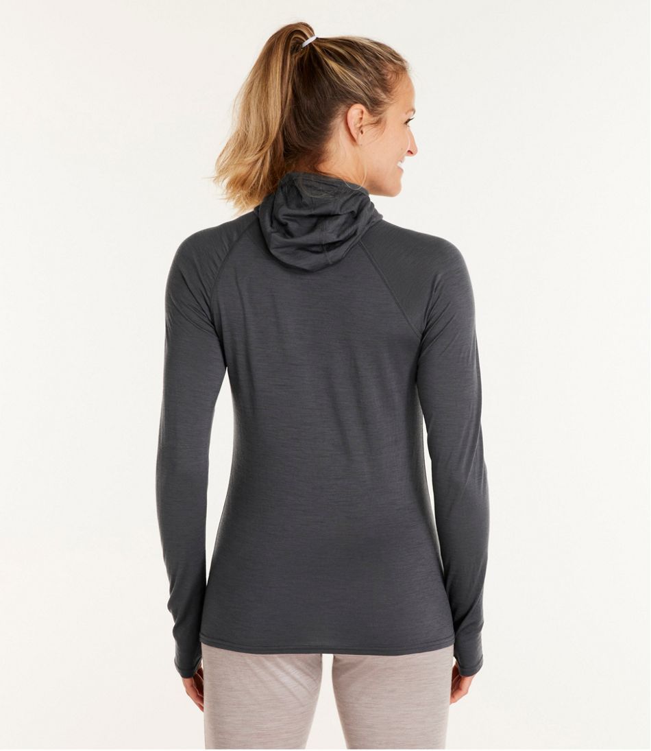 Women's Cresta Wool Ultralight 150 Base Layer, Hoodie | L.L.Bean outlet