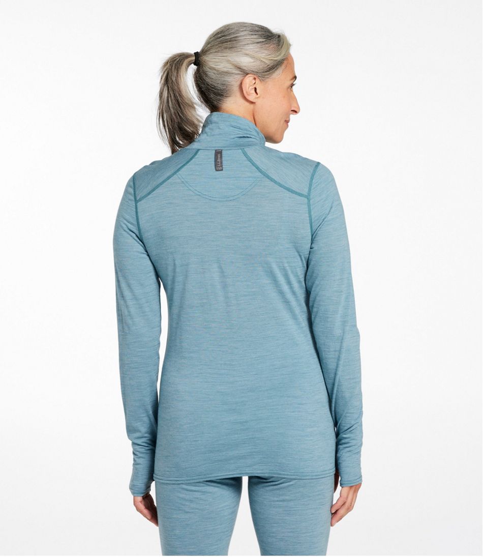 Women's Cresta Ultralight 150 Turtleneck, Stripe | L.L.Bean sale