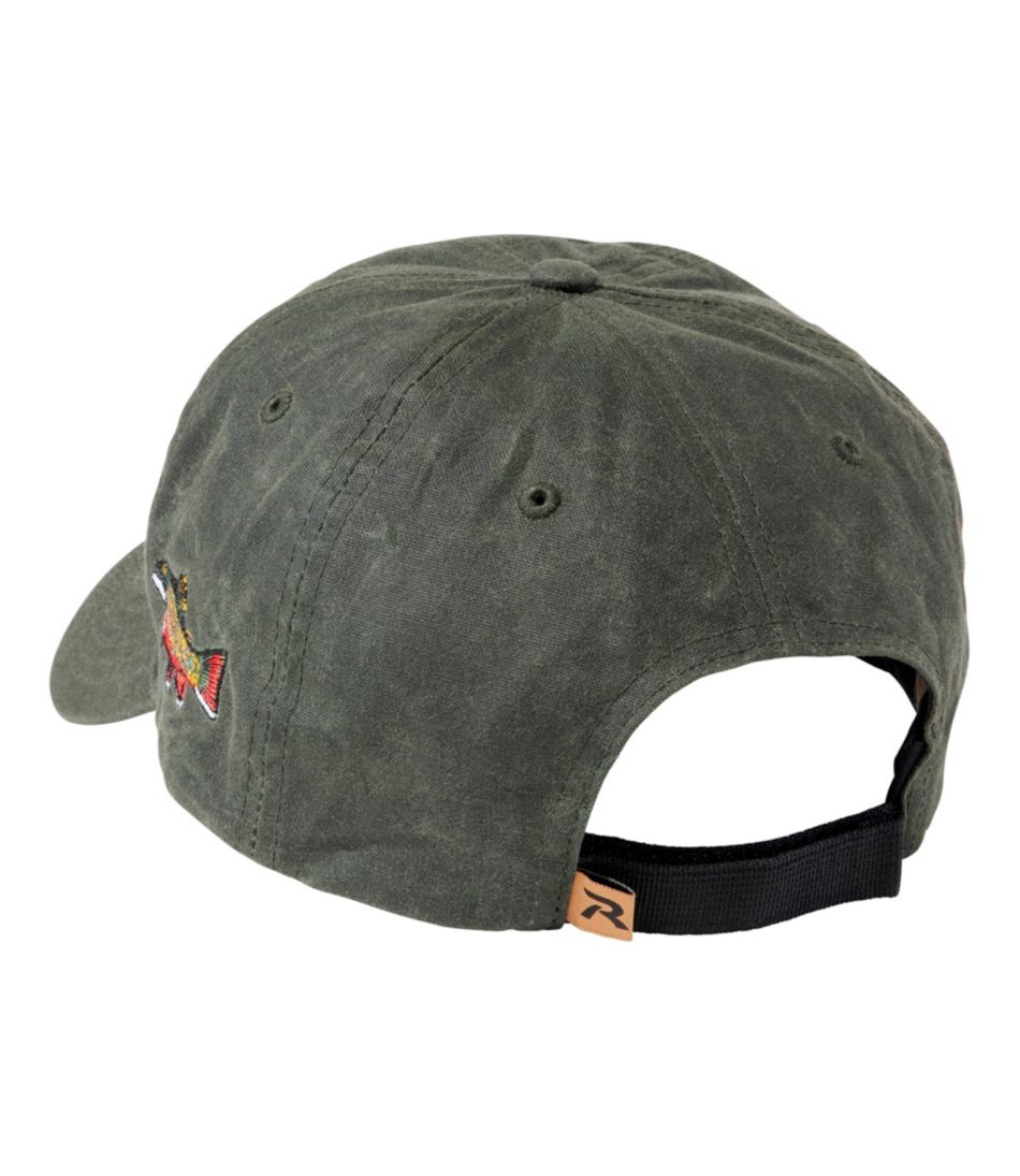 Adults' MIF&W Waxcloth Hat, Brook Trout | L.L.Bean online
