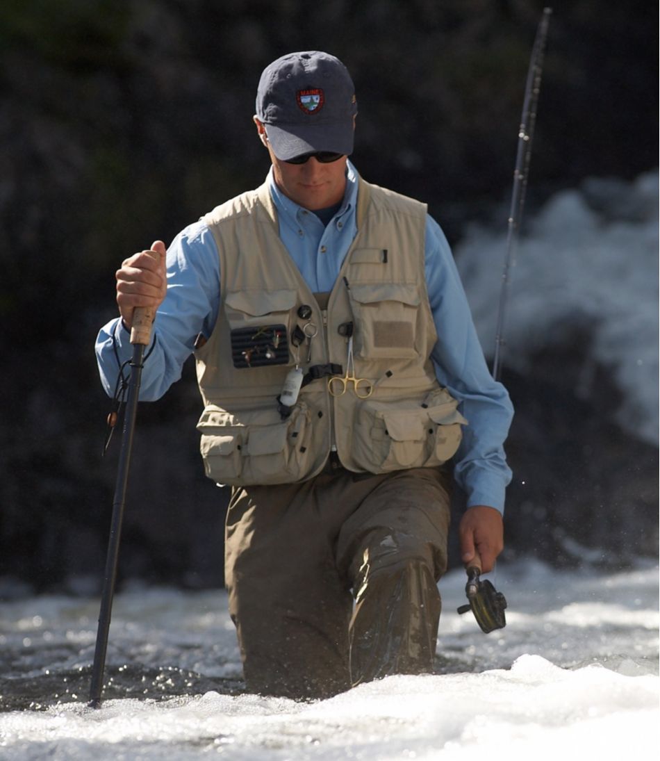 Adults' MIF&W Baseball Cap, Brook Trout | L.L.Bean US