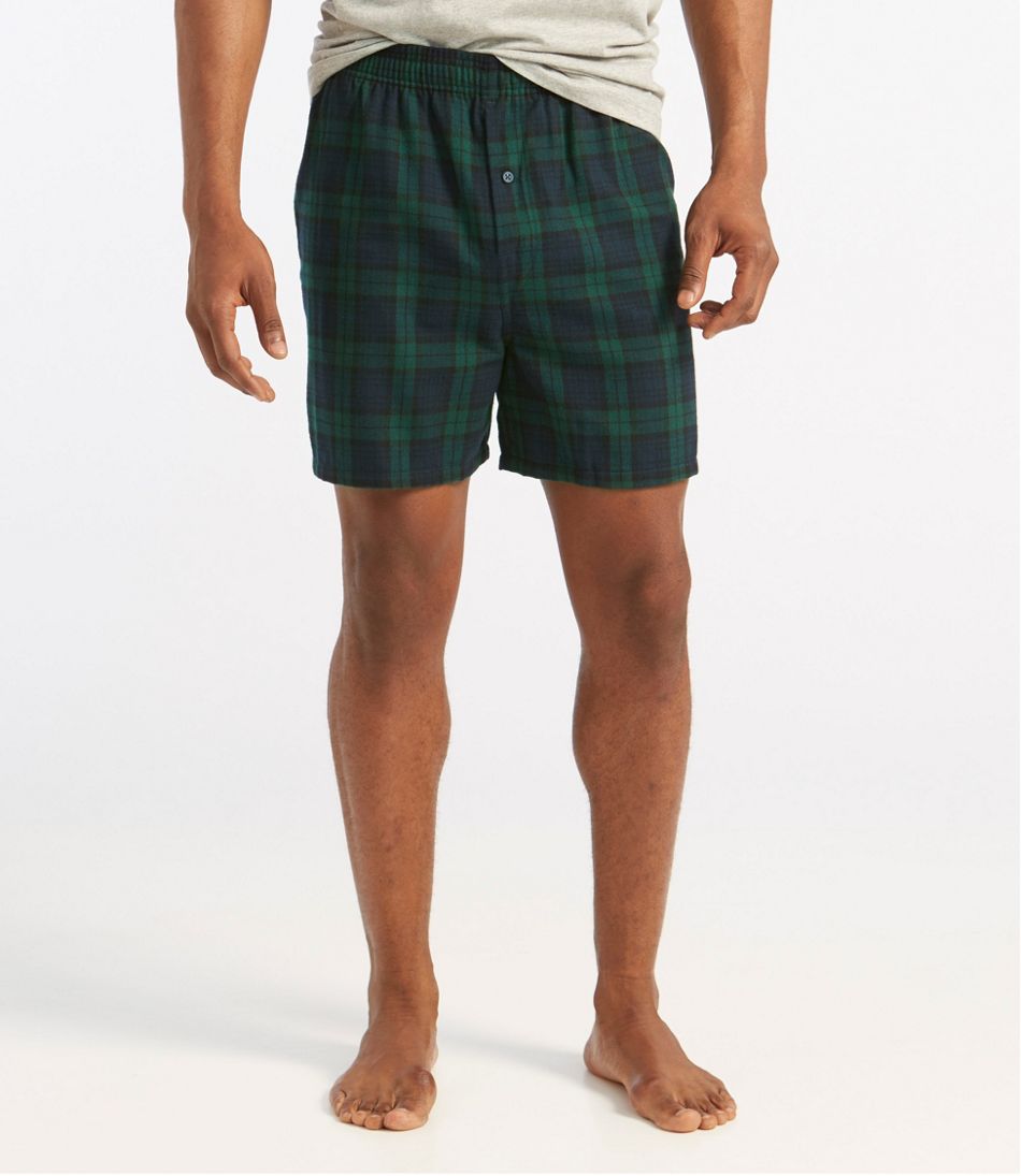 Men's Scotch Plaid Flannel Boxers | L.L.Bean online