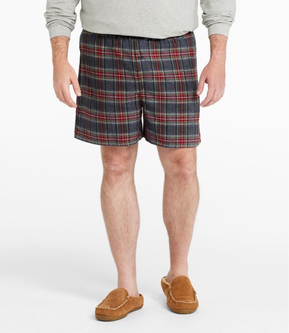 Men's Scotch Plaid Flannel Boxers | L.L.Bean online
