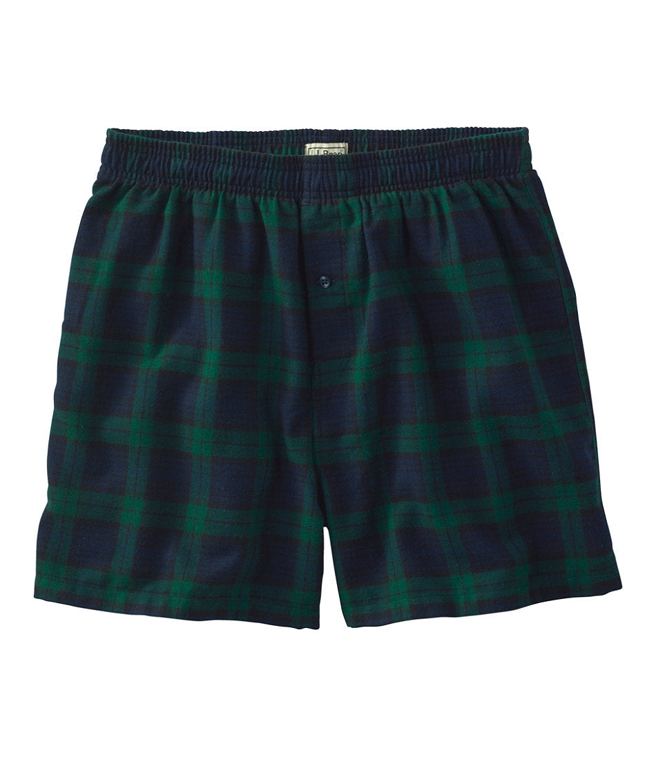 Men's Scotch Plaid Flannel Boxers | L.L.Bean online