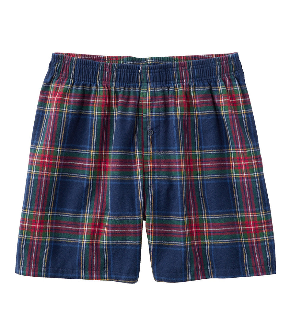 Men's Scotch Plaid Flannel Boxers | L.L.Bean online