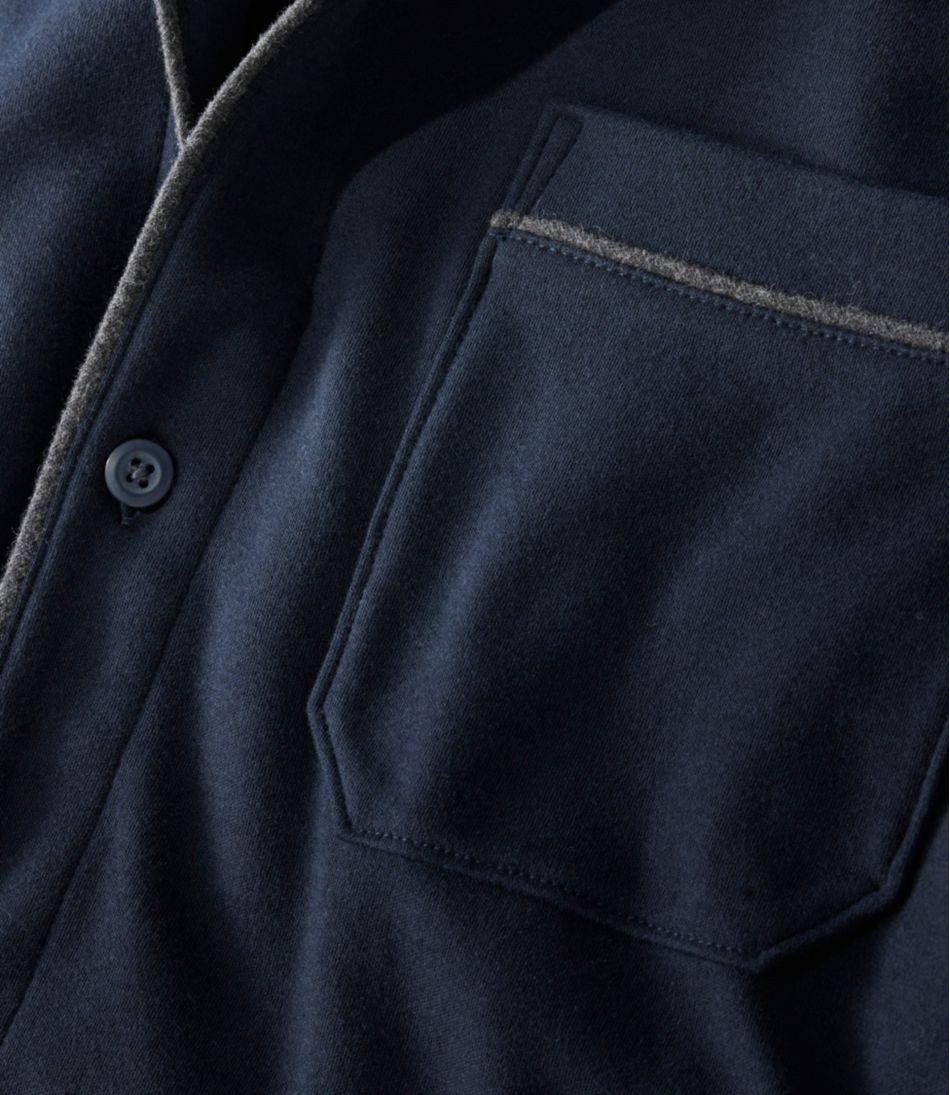 Men's Bean's Cotton Knit Pajamas, Button-Front PJ Set | L.L.Bean US