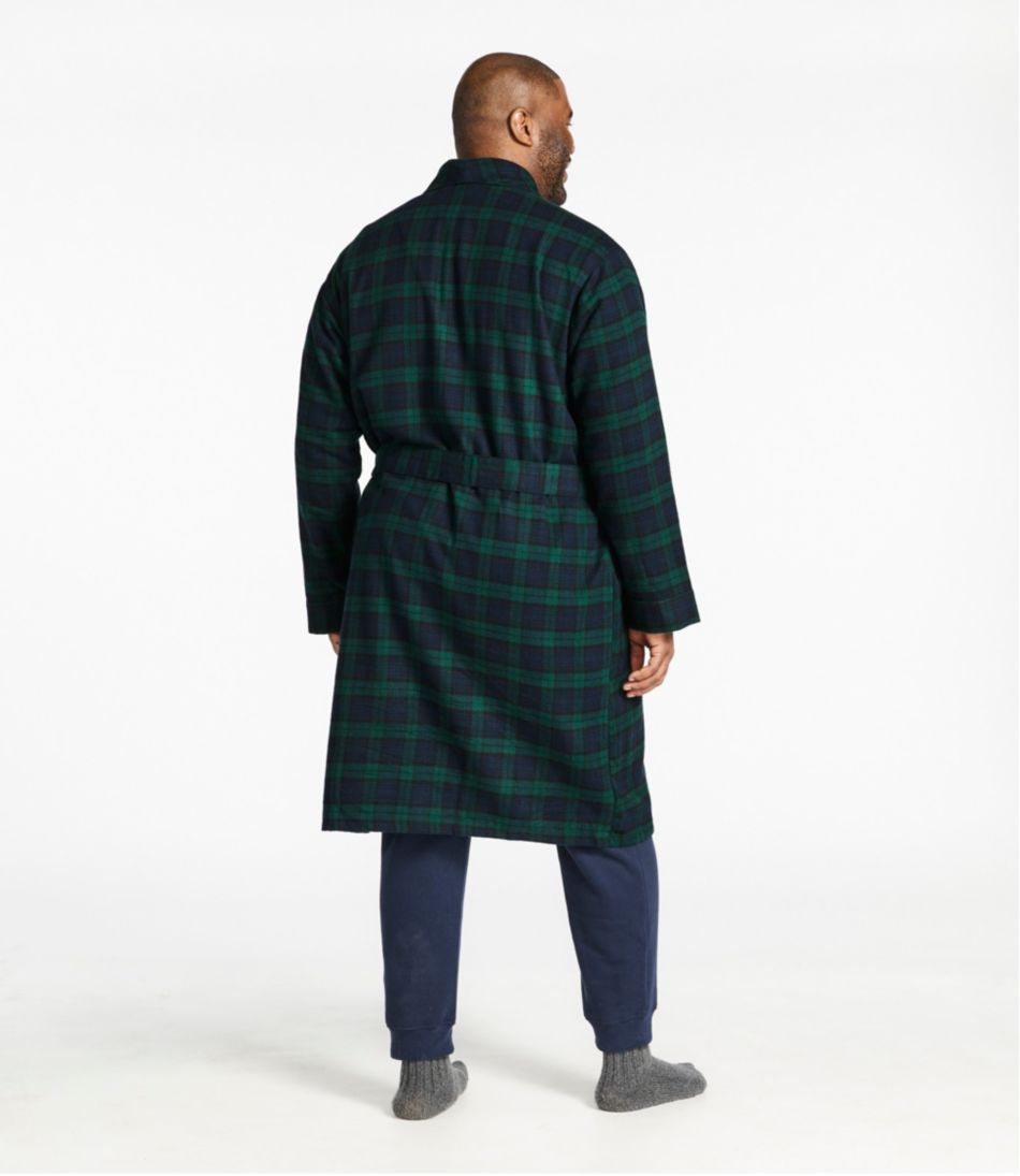 Men's Scotch Plaid Flannel Robe | L.L.Bean discount