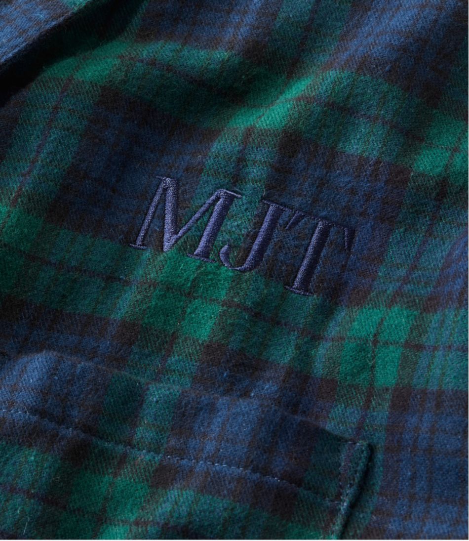 Men's Scotch Plaid Flannel Robe | L.L.Bean discount
