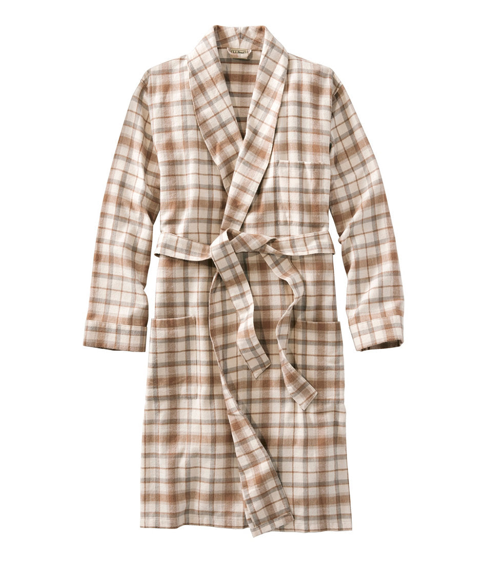 Men's Scotch Plaid Flannel Robe | L.L.Bean discount