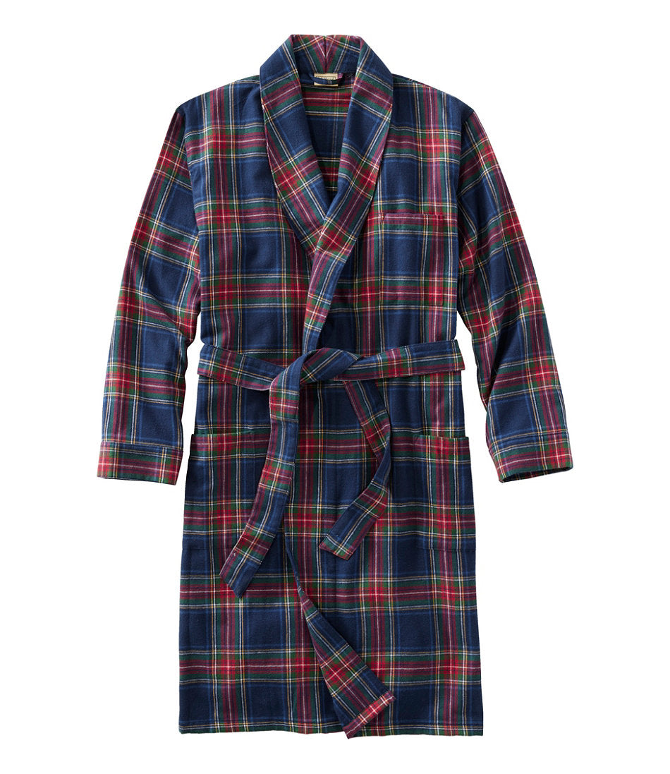 Men's Scotch Plaid Flannel Robe | L.L.Bean discount