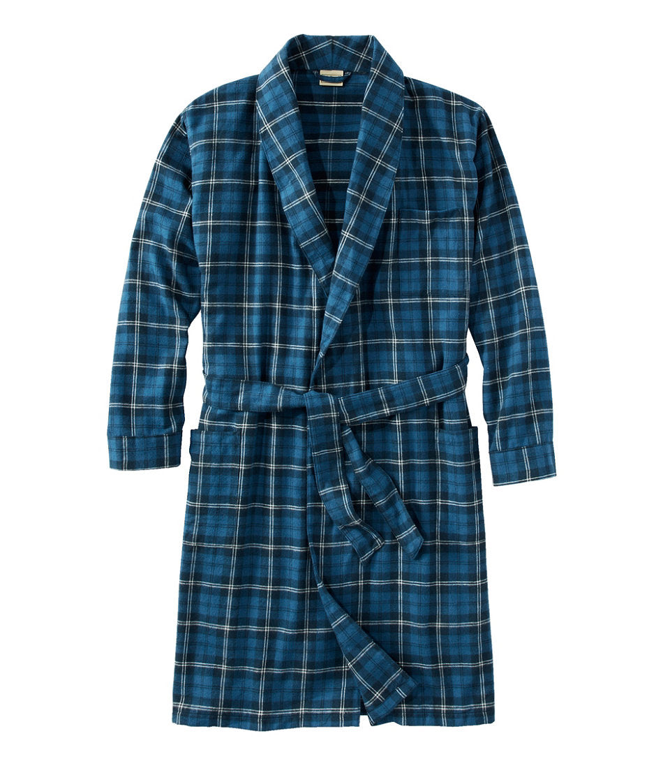 Men's Scotch Plaid Flannel Robe | L.L.Bean discount