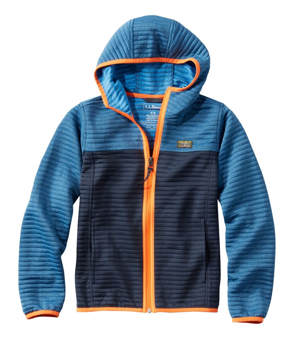 Kids' Airlight Full-Zip Hoodie, Colorblock | L.L.Bean sale