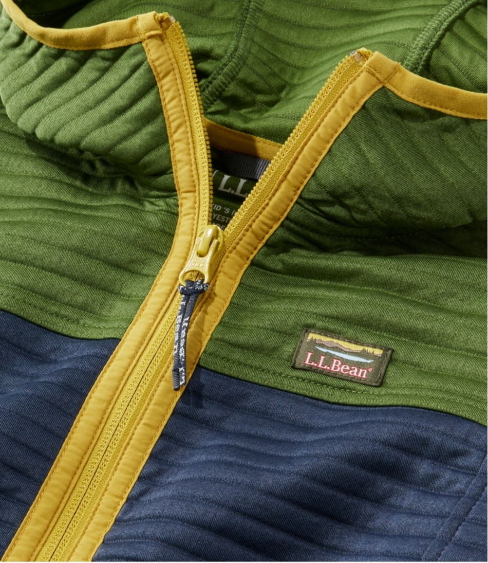 Kids' Airlight Full-Zip Hoodie, Colorblock | L.L.Bean sale