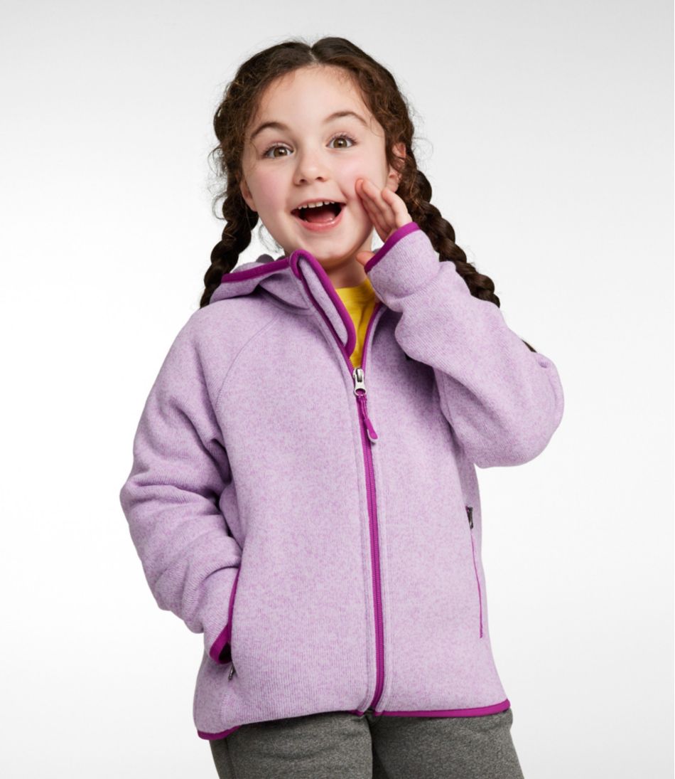Kids' Sweater Fleece, Hooded | L.L.Bean US