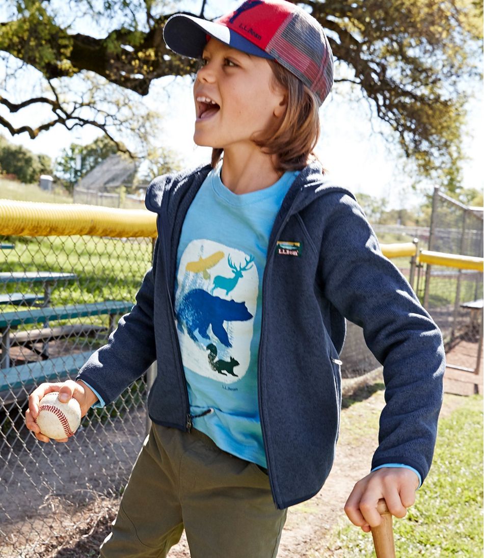 Kids' Sweater Fleece, Hooded | L.L.Bean US