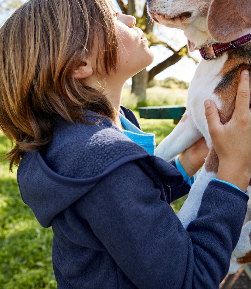 Kids' Sweater Fleece, Hooded | L.L.Bean US