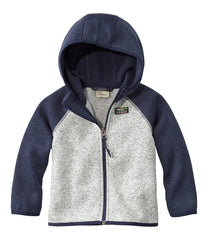 Infants' and Toddlers' Sweater Fleece, Hooded Colorblock | L.L.Bean discount