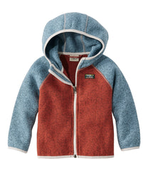 Infants' and Toddlers' Sweater Fleece, Hooded Colorblock | L.L.Bean discount