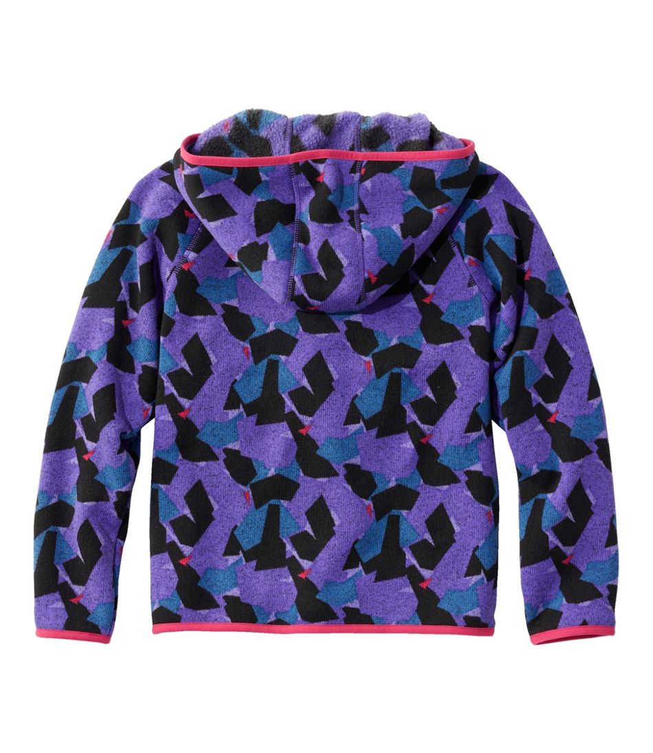 Kids' Sweater Fleece, Hooded Print | L.L.Bean for sale