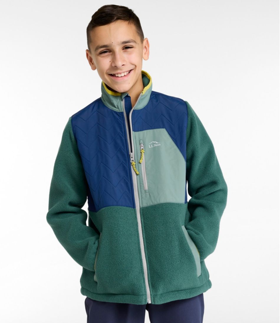 Kids' Mountain Classic Fleece Jacket, Mixed Media | L.L.Bean online