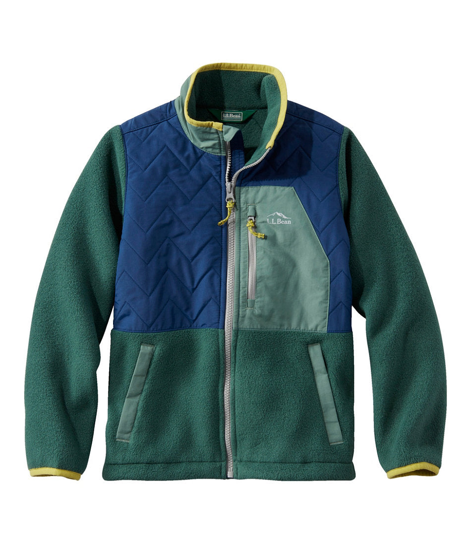 Kids' Mountain Classic Fleece Jacket, Mixed Media | L.L.Bean online
