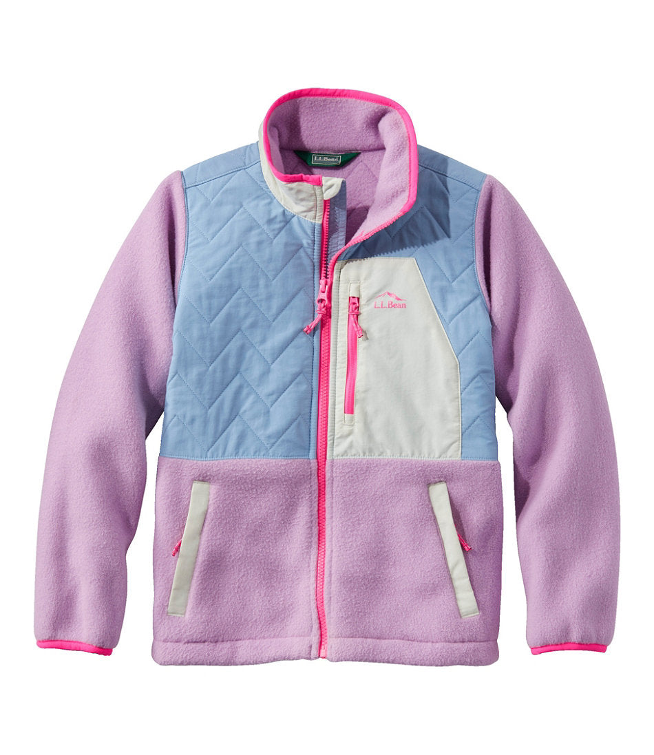 Kids' Mountain Classic Fleece Jacket, Mixed Media | L.L.Bean online