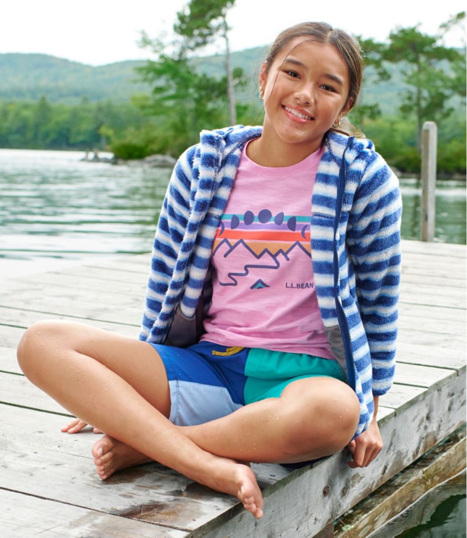 Kids' Hi-Pile Fleece, Print | L.L.Bean outlet