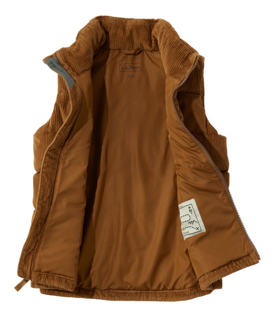 Kids' Bean's Down Corduroy Vest | L.L.Bean discount