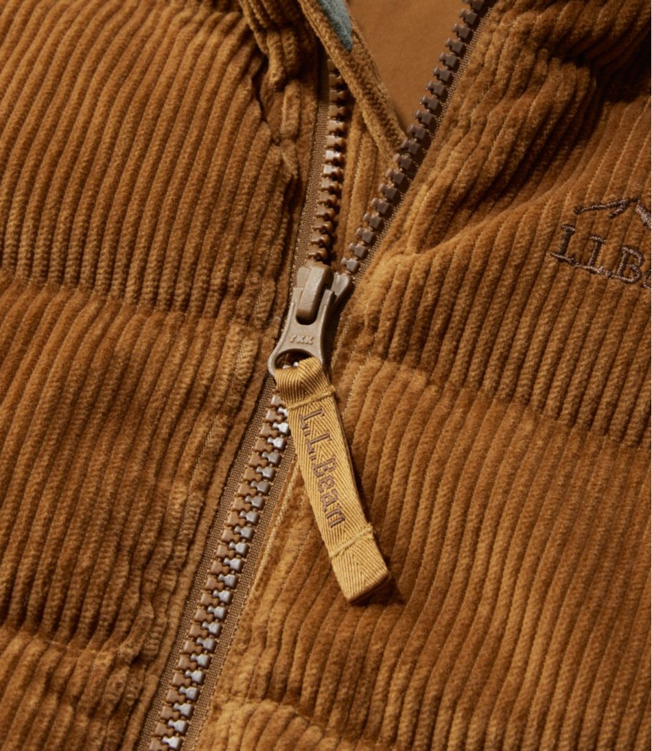 Kids' Bean's Down Corduroy Vest | L.L.Bean discount
